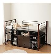 Amazon.co.jp: システムベッド ロータイプ デスク付き 大人 6歳以上